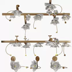 LURE CHANDELIER pelle 3D model