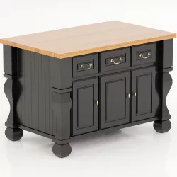Lyn Design by Hardware Resources Tuscan kitchen island 3D model