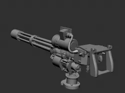 m134 minigun 3D model