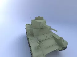 M3 Stuart Tank 3D model