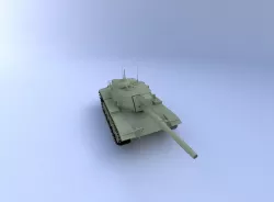M60A3 Tank 3D model