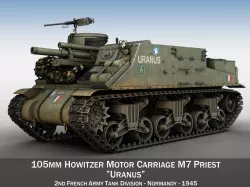 M7 Priest - Uranus 3D model