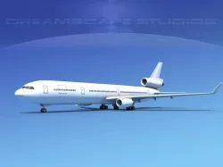 McDonnell Douglas MD-11 LP SS 3D model
