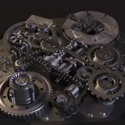 Mechanism Animation 3D model