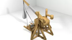Medieval War Machine - Trebuchet 3D model
