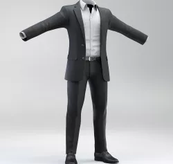 Men Suit  3D model