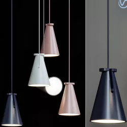 Menu Bollard Lamp 3D model