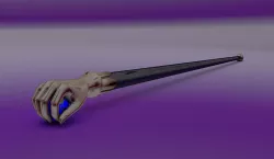 Merlin Scepter 3D model
