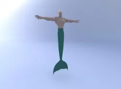 Mermonster 3D model