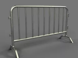 Metal Barrier  3D model