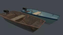 Metal boat PBR Texture