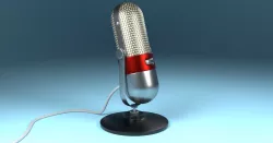 Microphone 3D model