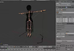Model made in low poly blender  Low-poly  3D model