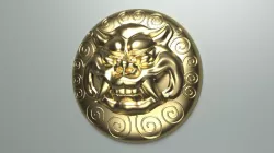 Monster Medallion 3D model