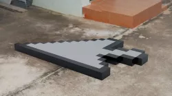 Mouse cursor 3D Model Low-poly  3D model