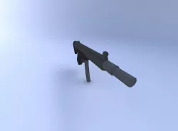 MP5-SD3 gun 3D model