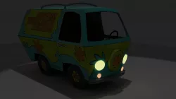 Mystery Machine 3D model