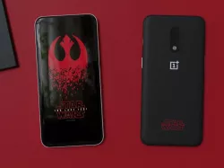 OnePlus 7 Star Wars Special Edition Black Red White 3D model