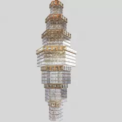 or illuminazione custom made big chandelier 3D model
