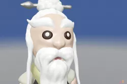 Pai Mei  White Brow   from  Kill Bill movie 3D model