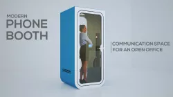 Phone Booth 3D model