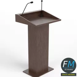 Podium 3 3D model