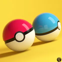 Pokeball  3D model