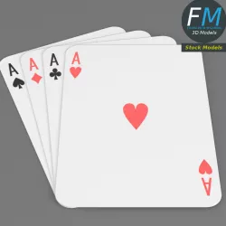 Poker 3D model