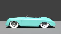 Porsche 356 3D model