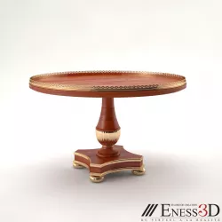 Pro - William Switzer wood round Table 1425-S 3D model