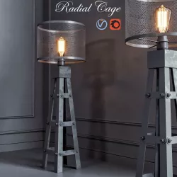 Radial Cage 3D model