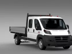 Ram Promaster Cargo Crew Cab Truck 2015  3D model