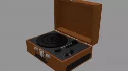 Record Player  3D model