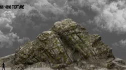 Rock 3D model