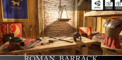 Roman Barrack 3D model