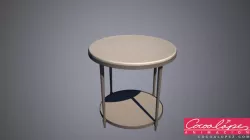 Round Small Table 01 3D model