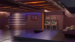 Sci Fi Lab Low-poly  3D model