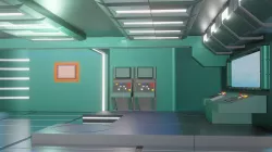 Sci Fi Lab Low-poly  3D model