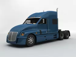 Semi Truck 3D model