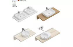 Set of washbasins RAVAK set 59 3D model