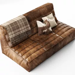 SHABBY SECTIONAL SOFA 3D model
