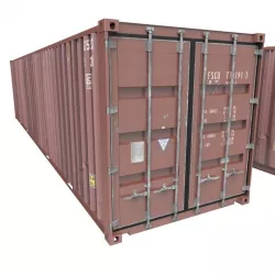 Shipping Container Low-poly  3D model