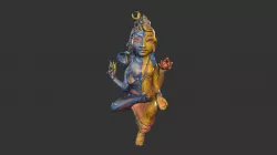 ShivaShakti Low-poly  3D model