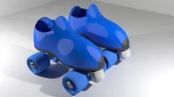 Skate - Quad 3D model