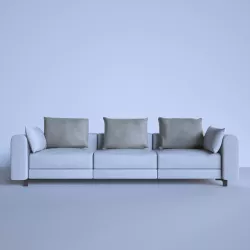 Soft Sofa 3D model