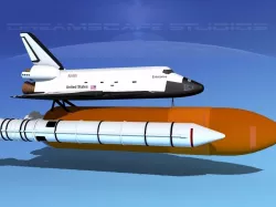 Space Shuttle Enterprise Launch MP 2-1   3D model