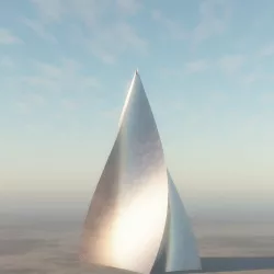 Spire building 3D model