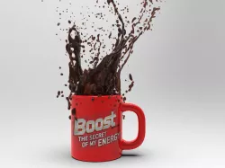 splash 3D model