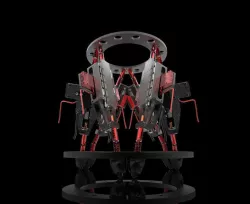 Stewart platform 3D model