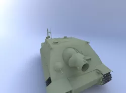 Sturmtiger Tank, (380 mm) 3D model